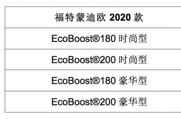 多项晋级2020款蒙迪欧来得刚刚好