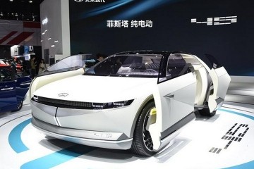 双电机四轮驱动现代纯电动概念车45曝光有望2021年正式上市